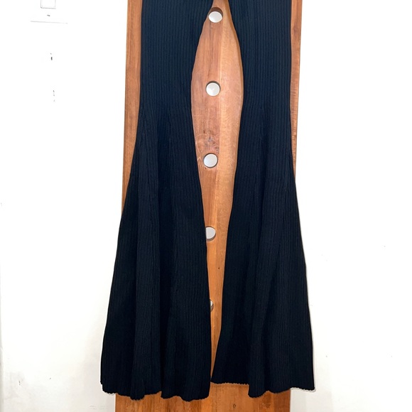 Self-Portrait Ribbed Knit Trouser - Picture 11 of 15